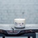 TL Candles Natural soy wax candles soy wax pillar candles botanical candles scented candles rose candle