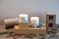 TL Candles Natural soy wax candles soy wax pillar candles botanical candles handmade candles scented candles Christmas candle